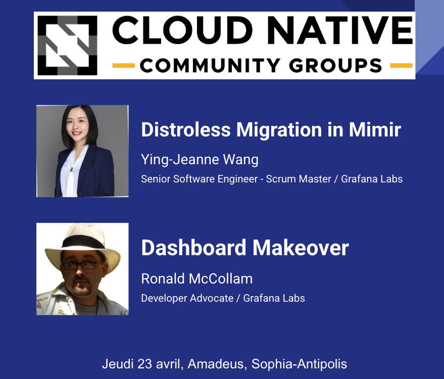 Grafana: talks about dashboard creation & Mimir