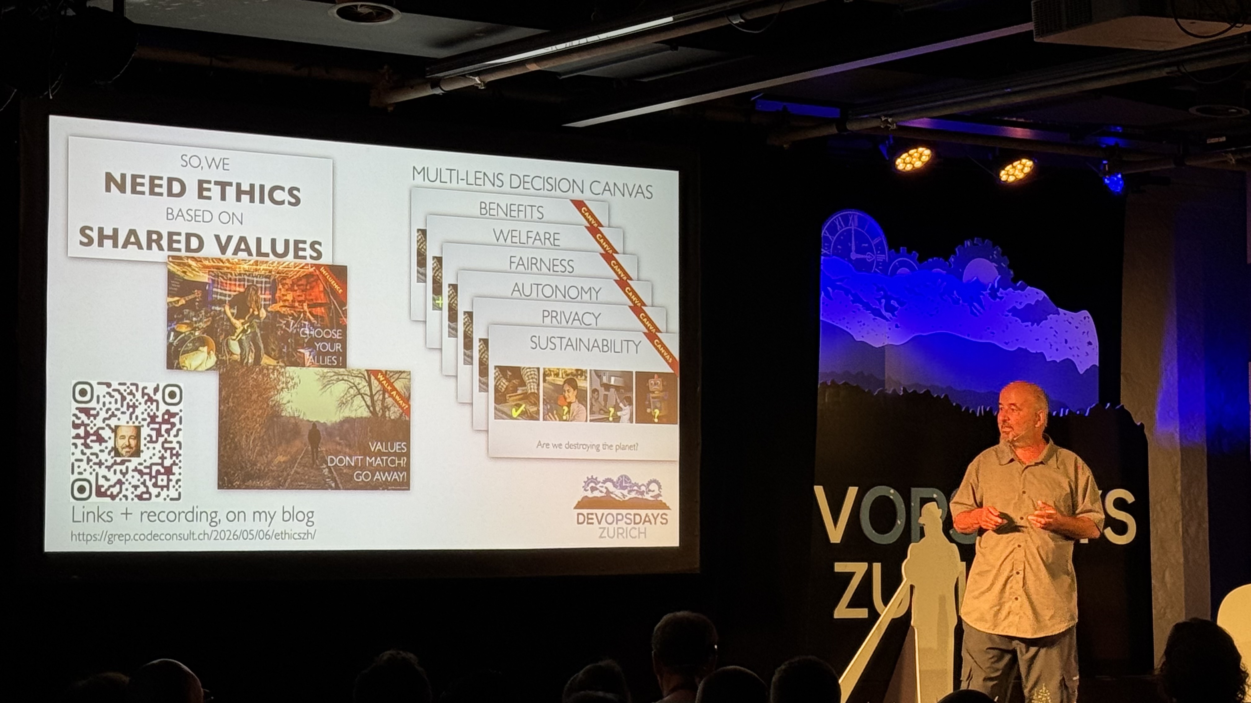 The Keynote on day 1