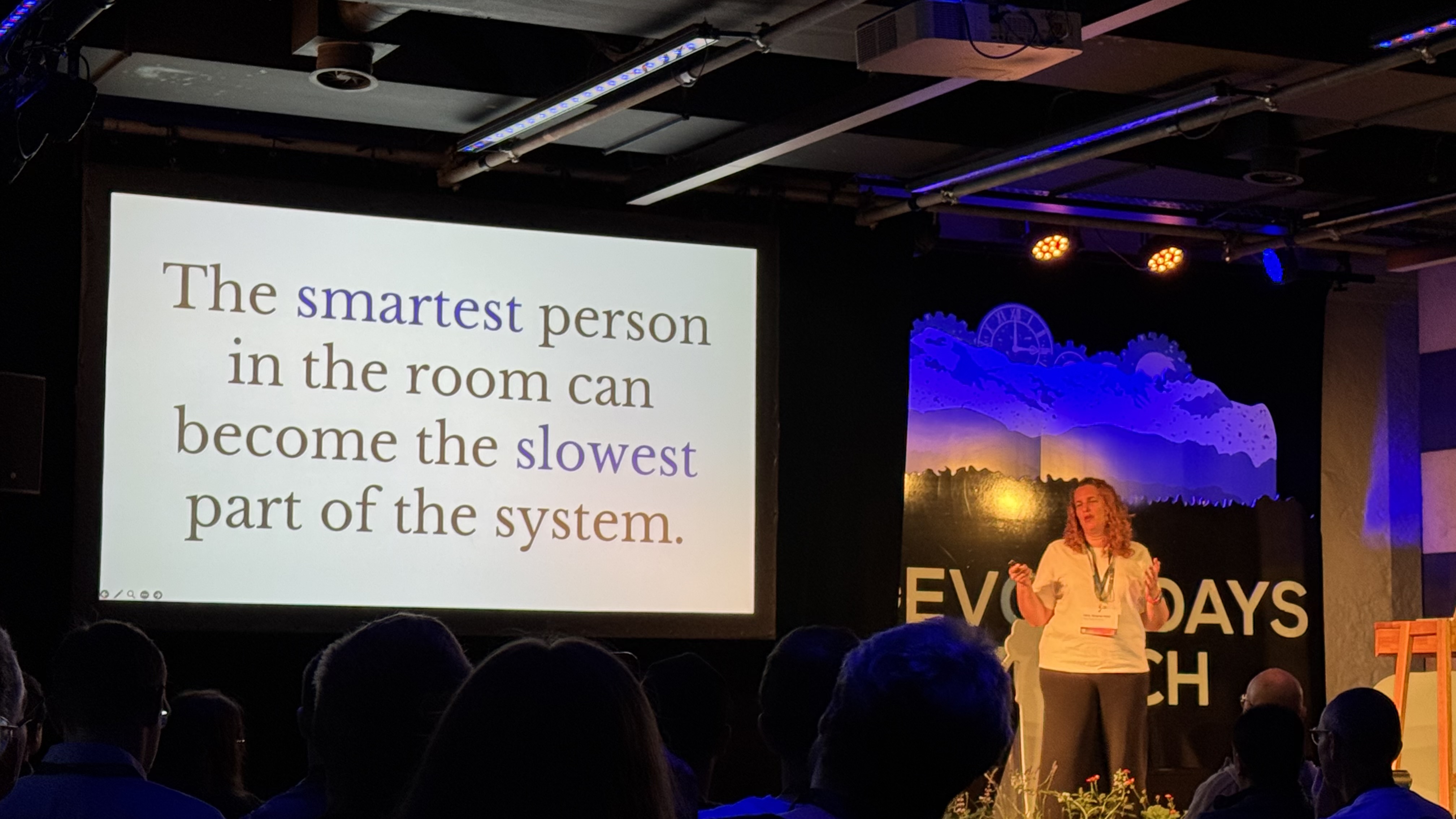The Keynote on day 2