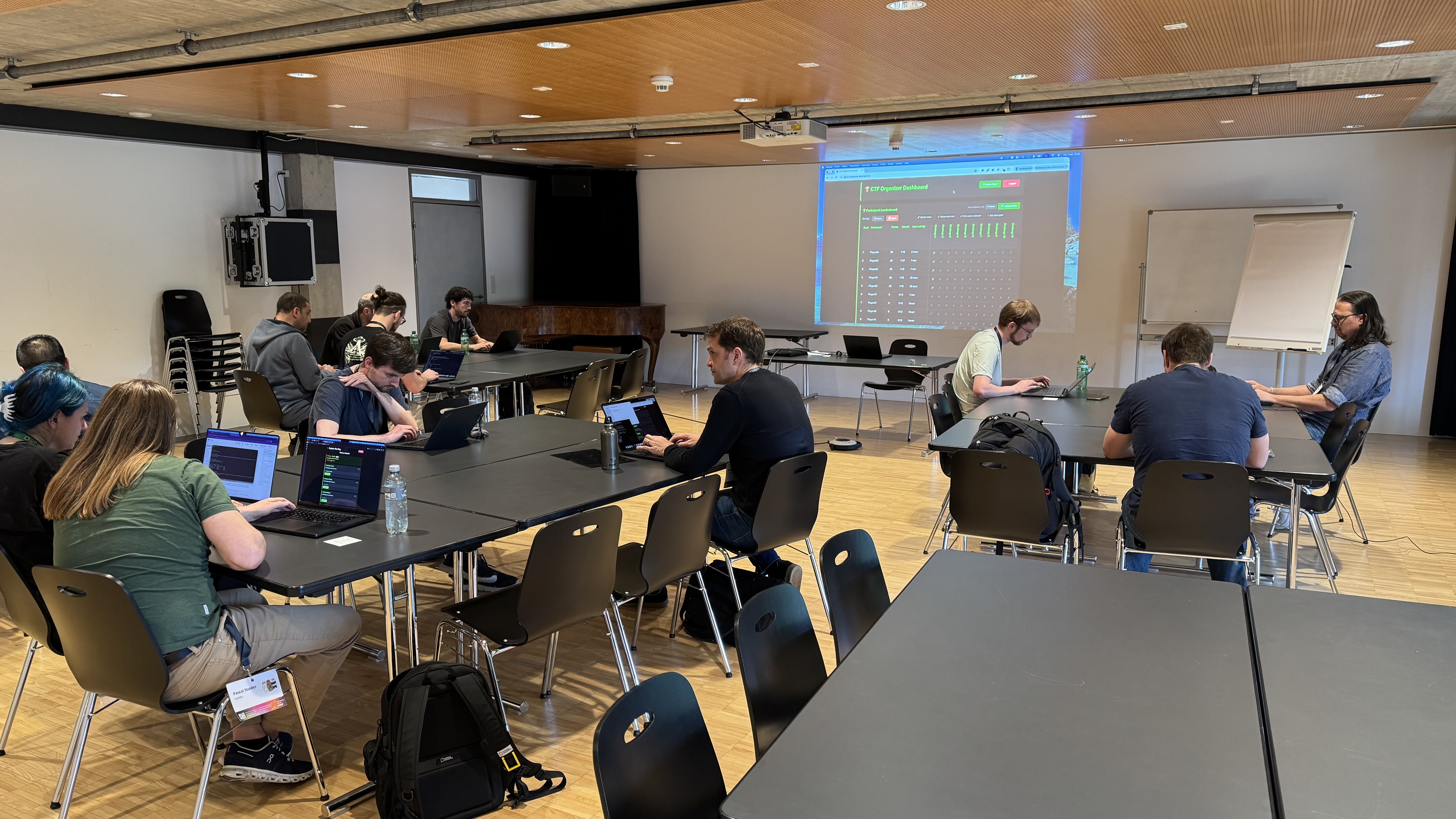 Participant of the Kubernetes CTF workshop