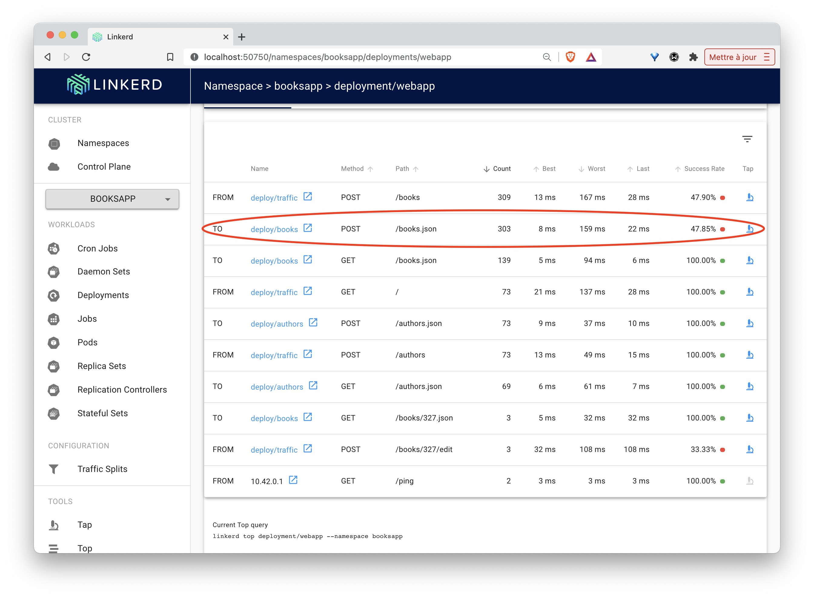 bookapp deployments